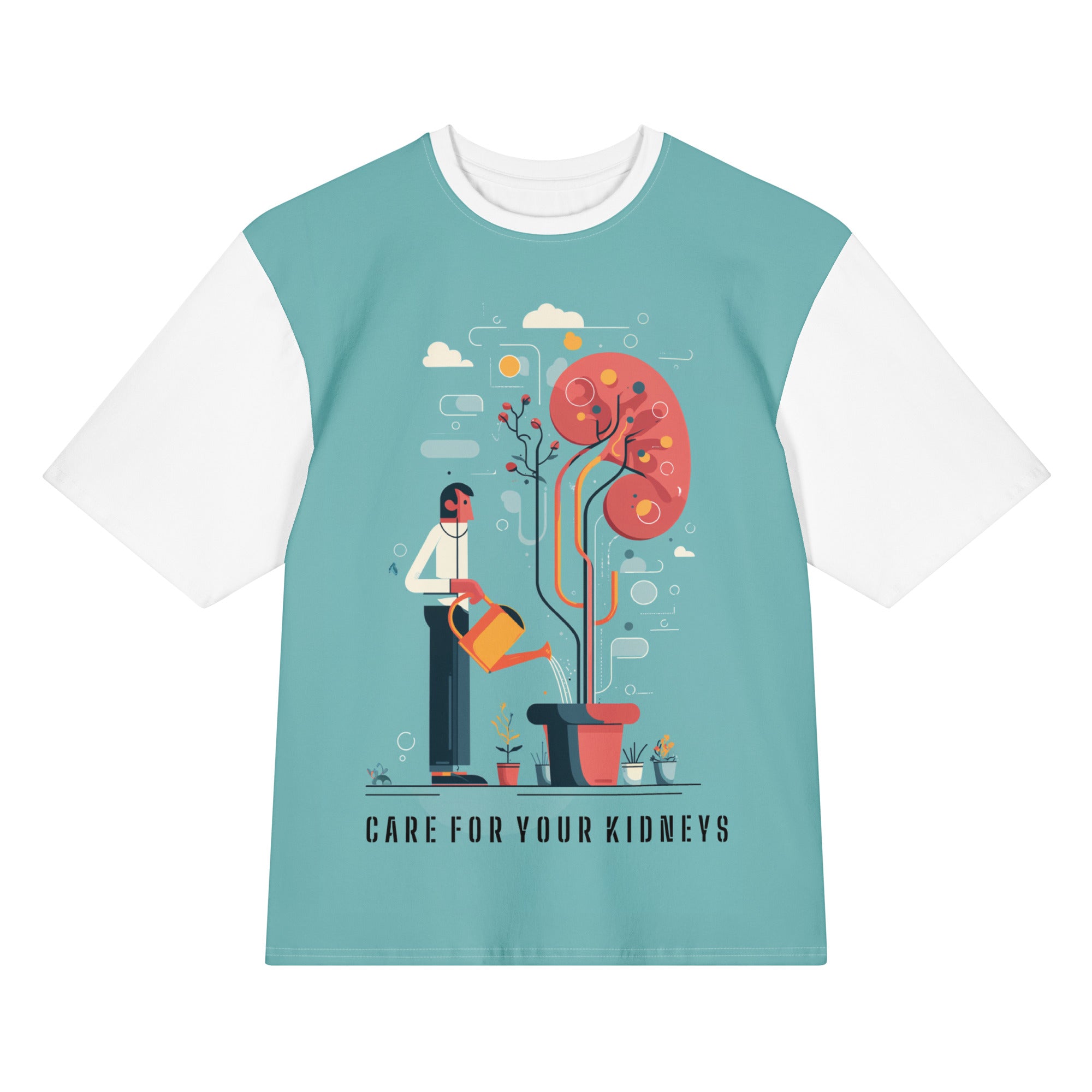 Kidney Care Oversized cotton t-shirt
